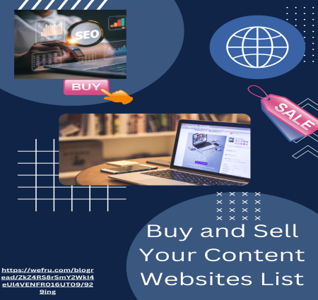 Buy and Sell Your Content Websites List