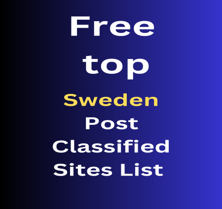 Rank your website and business Free top Sweden Post Classified Sites List List With High DA Dofollow