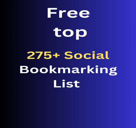 Rank your website and business Free top 275+ Social Bookmarking List With High DA Dofollow