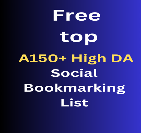 Rank your website and business Free top A150+ High DA Social Bookmarking List With High DA Dofollow