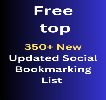 Rank your website and business Free top 350+ New Updated Social Bookmarking  List With High DA Dofollow