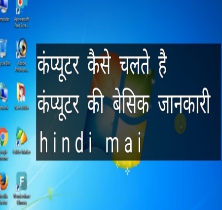 कम्प्यूटर चालू करना