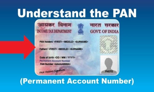 PERMANENT ACCOUNT NUMBER OR PAN APPLICATION