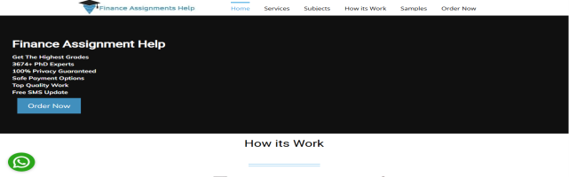 About financeassignmentshelp