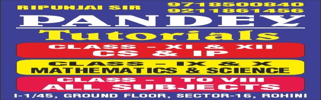 PANDEY TUTORIAL