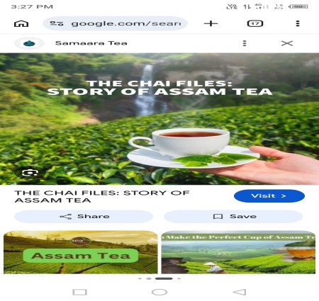 TEA FROM ASSAM