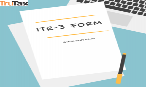 INCOME TAX RETURN (ITR-3) FORM FILING