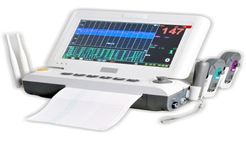 Wireless Fetal Monitor CTG NST Machine